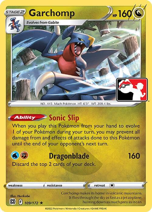Brilliant Stars Garchomp [Prize-Pack] Pokémon card